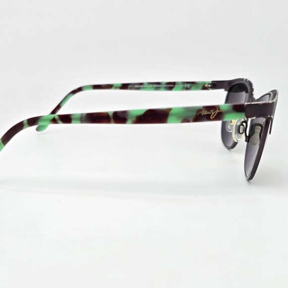 Maui Jim MJ729-01S Popoki Satin Chocolate Frame Polarized HCL Bronze Sunglasses - Picture 6 of 16